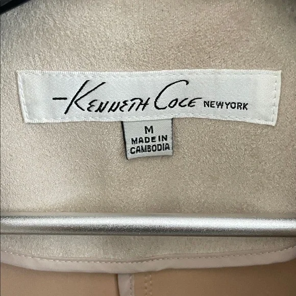 Kenneth Cole New York Women's Latte Trench Coat - Picture 2 of 11